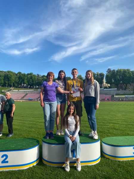 Червоноградські легкоатлети продемонстрували високі результати на V літній Гімназіаді