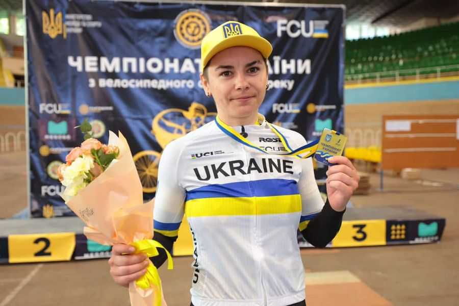 Червоноградка Тетяна Клімченко стала чемпіонкою України з велоспорту на треку
