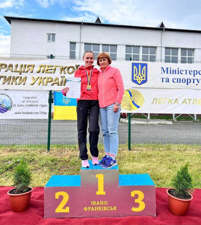 Аліна Лістунова – чемпіонка України з легкої атлетики