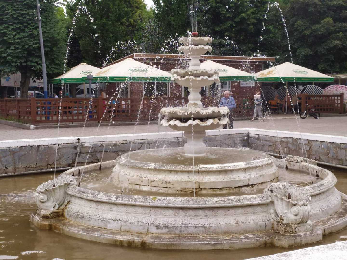  В парку культури та відпочинку запрацював фонтан