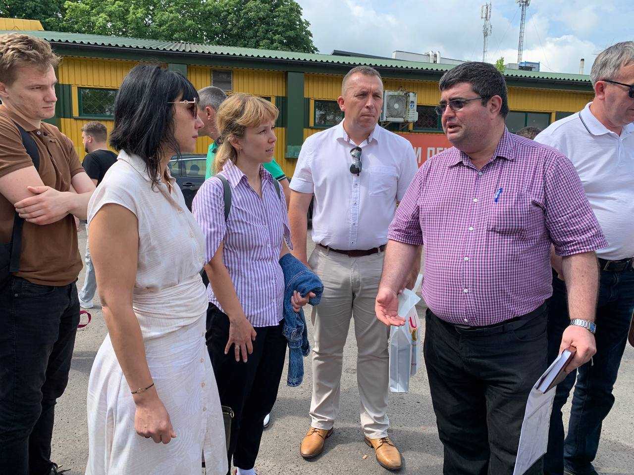 У Червонограді з візитом побувала заступниця керівника проєкту з трансформації вугільних регіонів