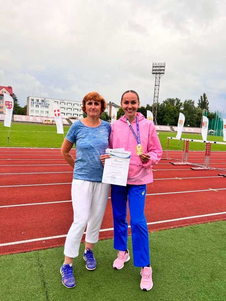 Аліна Лістунова стала призеркою Чемпіонату України з легкої атлетики