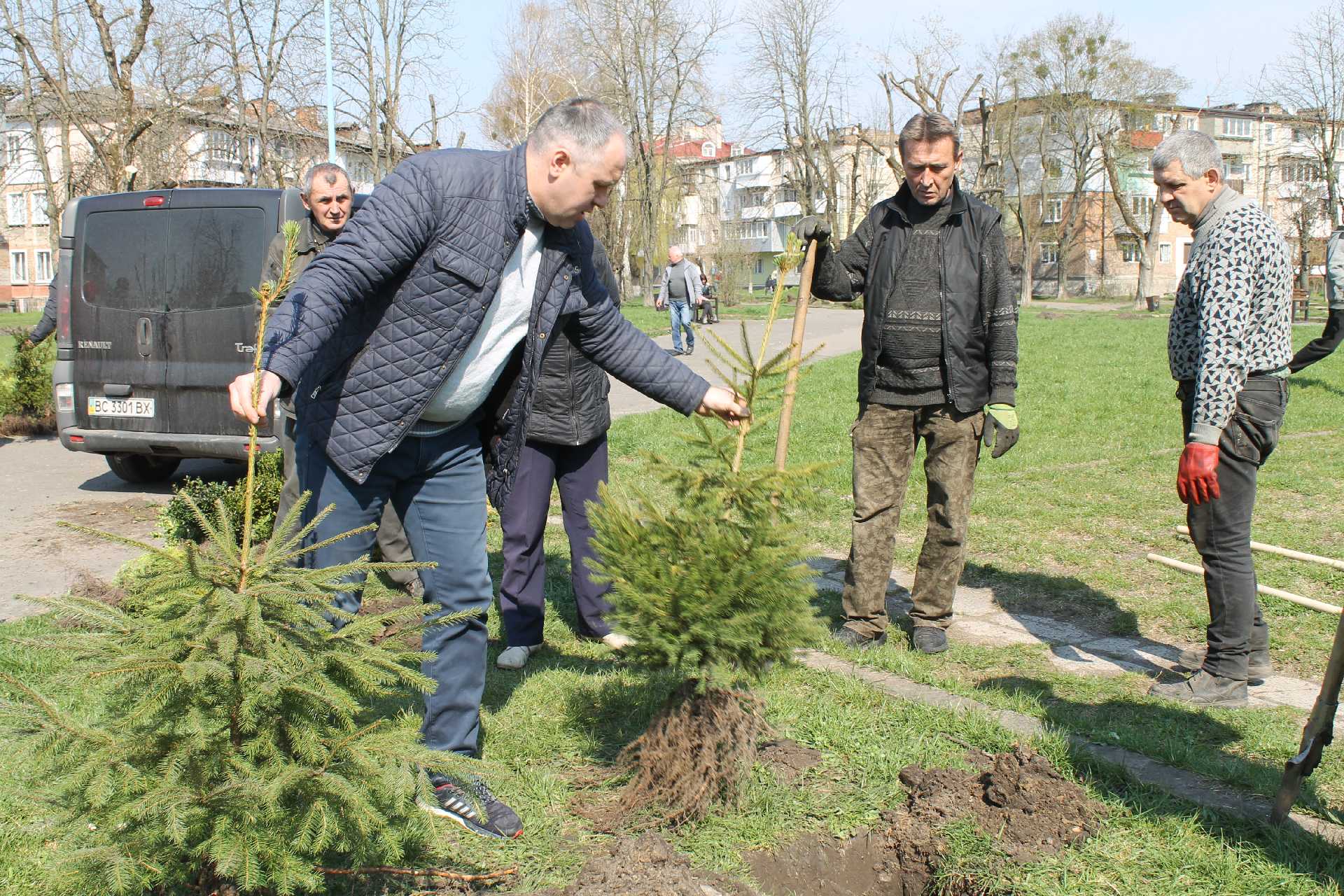 Розпочато озеленення міста