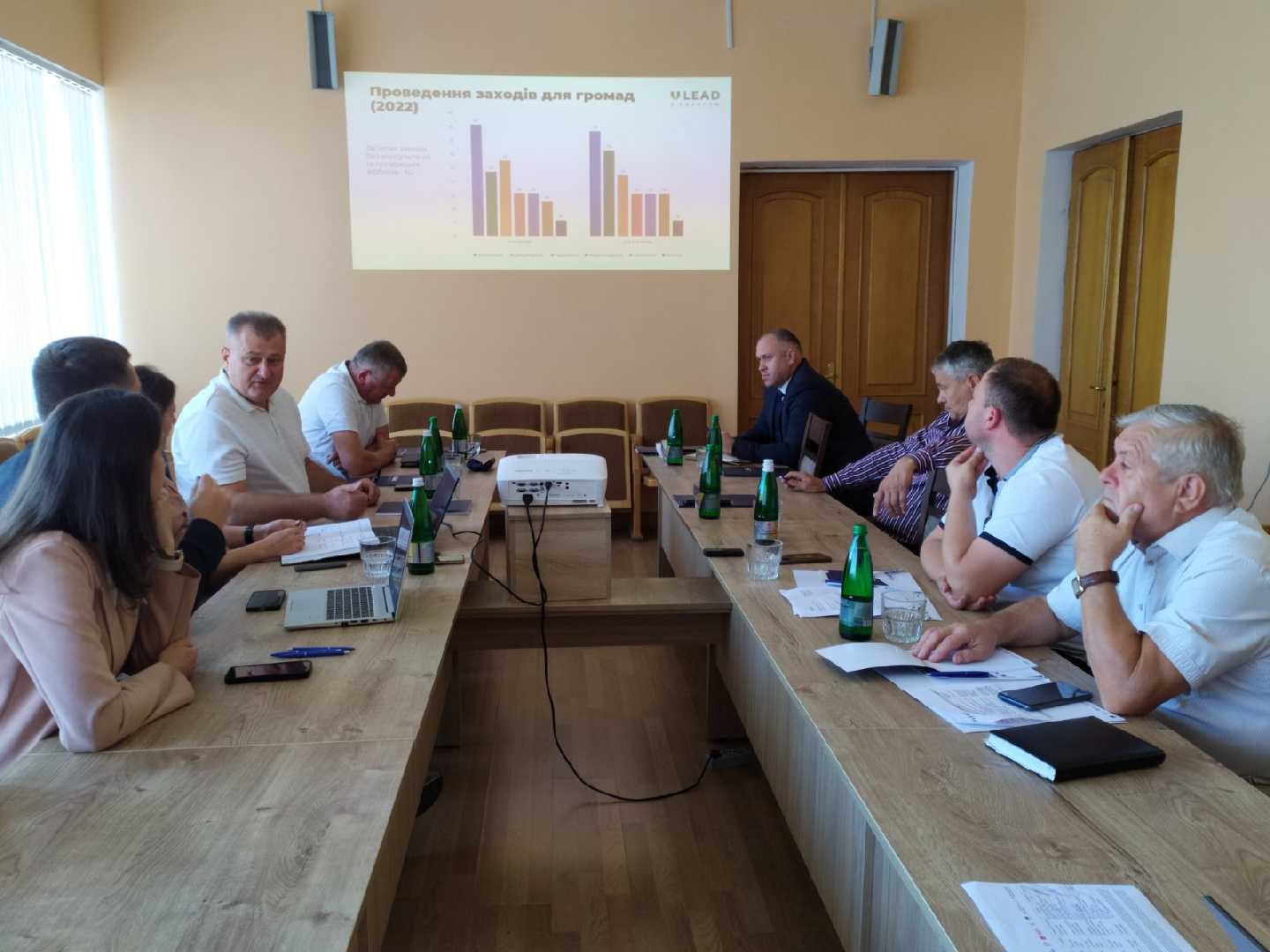 Львівський офіс програми «U-LEAD з Європою» провів зустріч з головами територіальних громад Червоноградського району