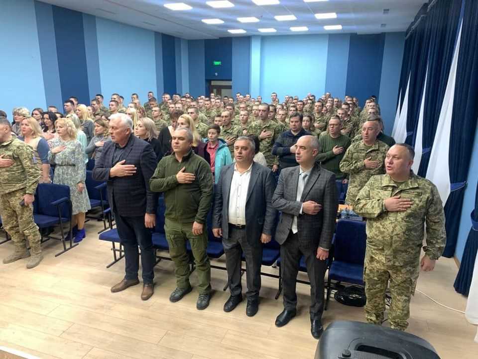   У Військовому  ліцеї НАСВ імені гетьмана Петра Сагайдачного відзначили День Сухопутних військ України. 