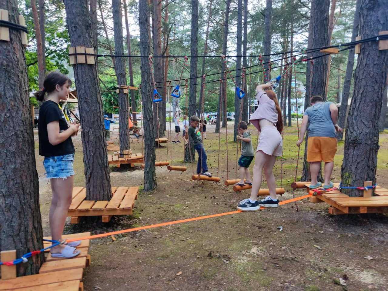 В Червоноградському парку відкриють мотузковий парк