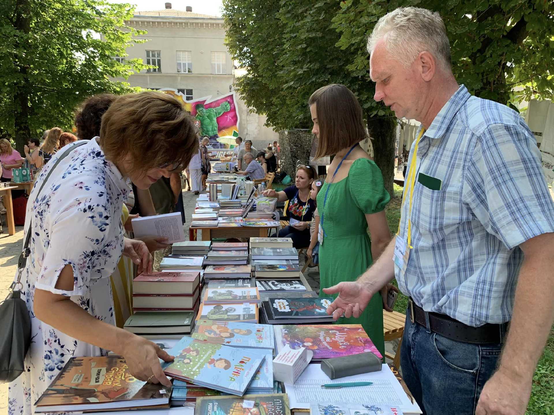 У Червонограді відбулась п'ята книжкова толока «Червоноград читає»