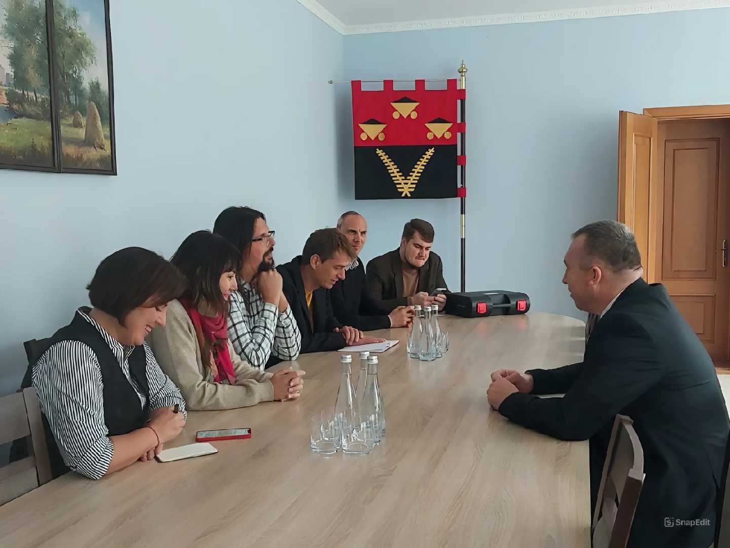 З робочим візитом до міста Шептицький завітала Еліз Віж'є