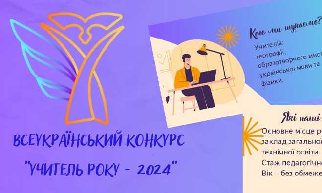 Педагоги з Шептицького увійшли до числа кращих на обласному етапі конкурсу «Учитель року – 2024»