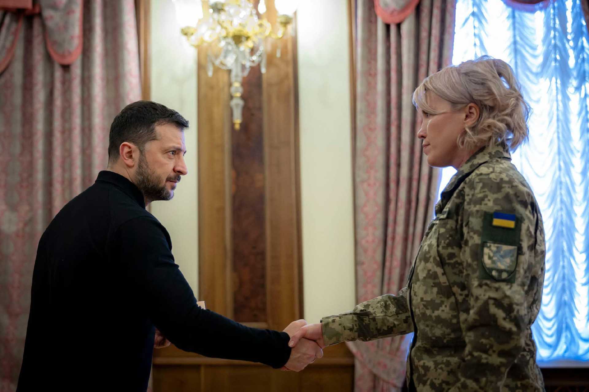 Медсестра Ольга Білик нагороджена орденом княгині Ольги ІІІ ступеня