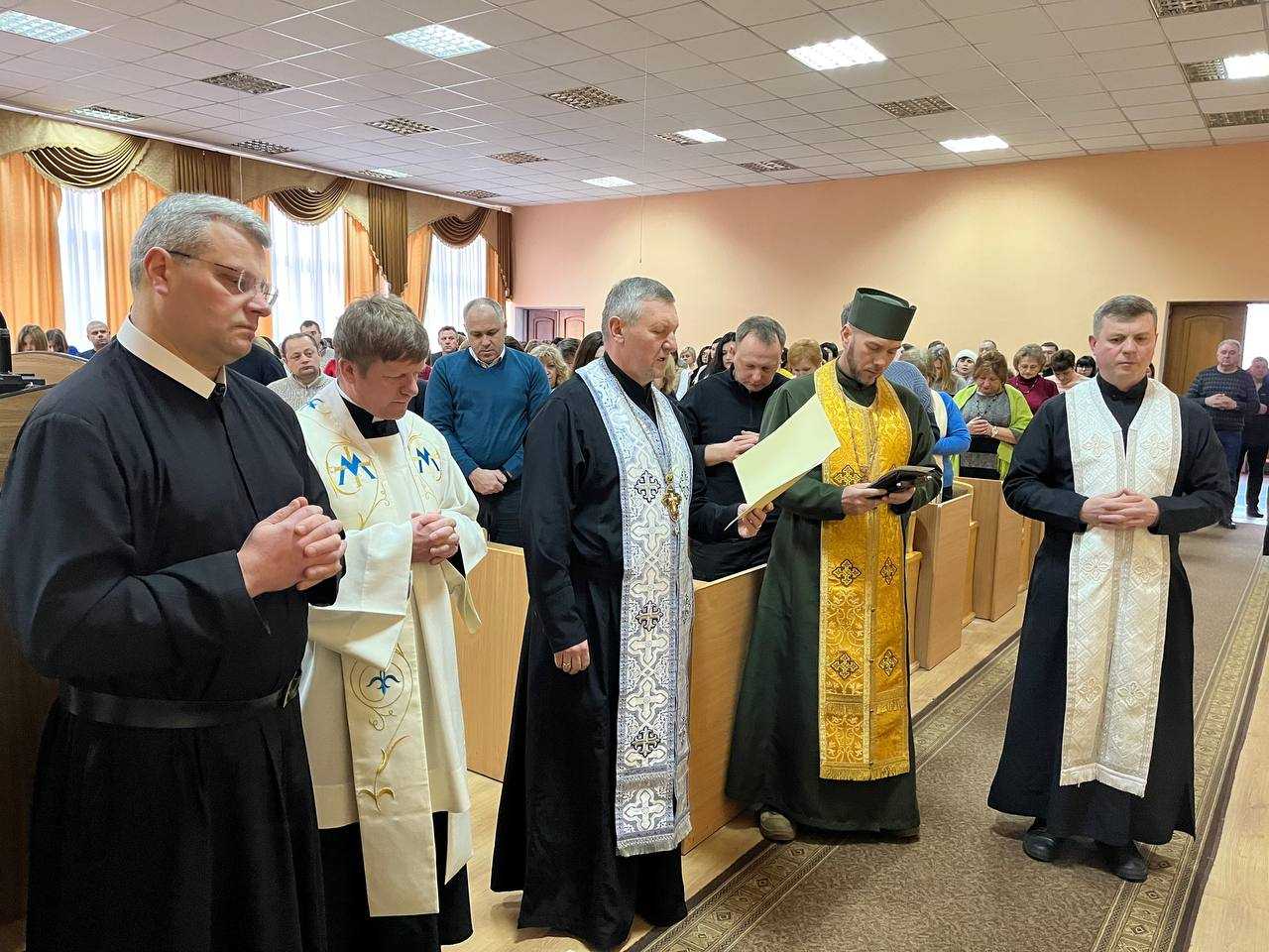 Шептицька міська рада долучилась до Національного дня молитви