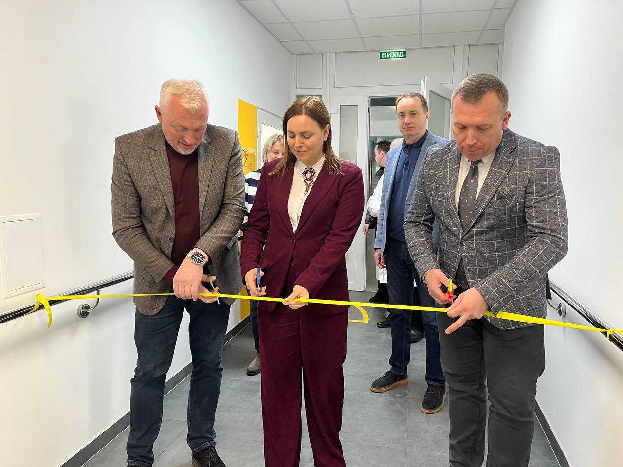 У Центральній міській лікарні відкрили реабілітаційне відділення