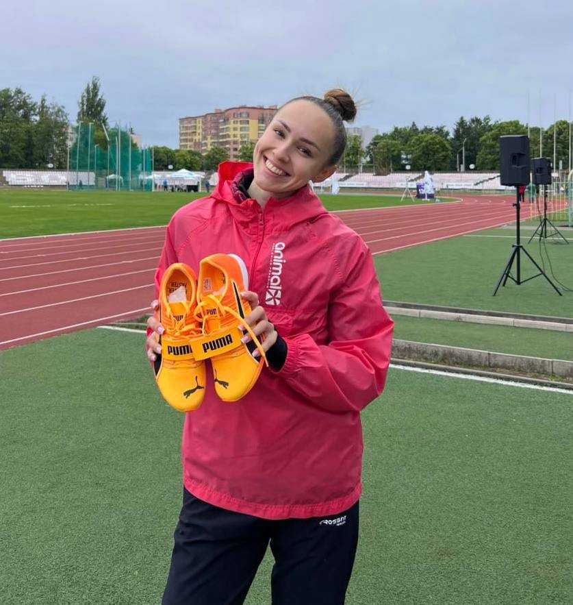 Аліна Лістунова — срібна призерка Кубка України з легкої атлетики!