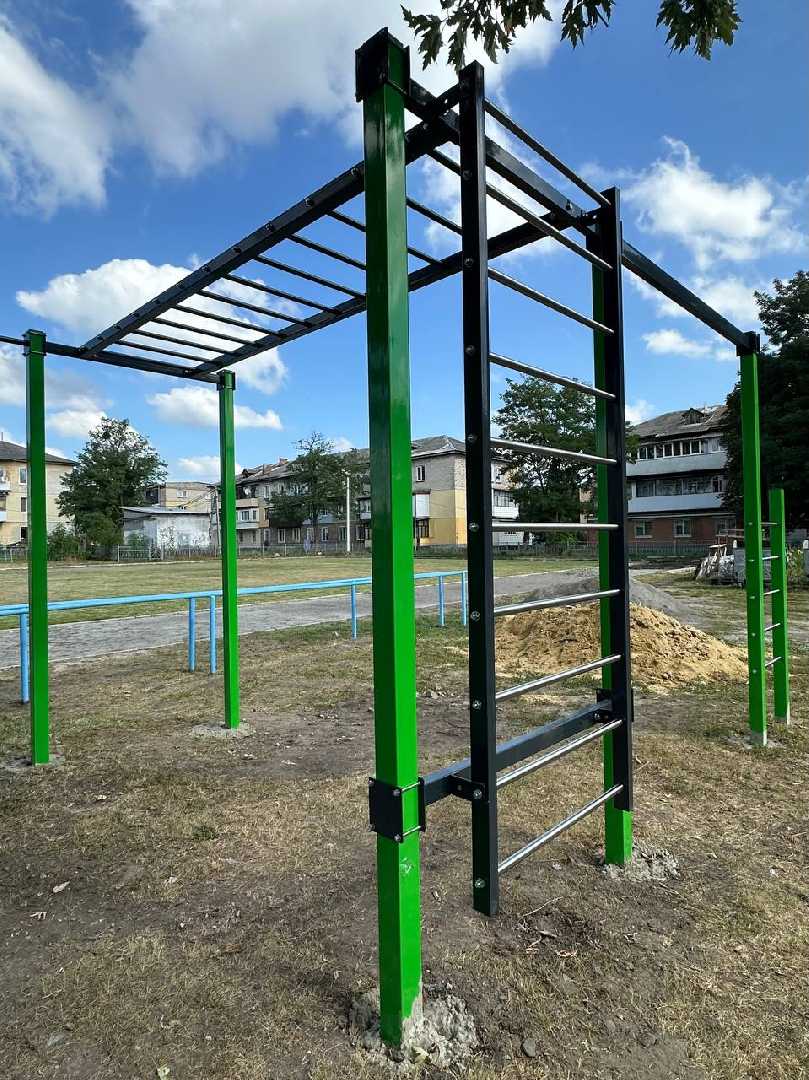 Молодіжний бюджет участі: у Гімназії №2 завершують облаштовувати простір «ProSTO: Спорт. Територія. Об’єднання»