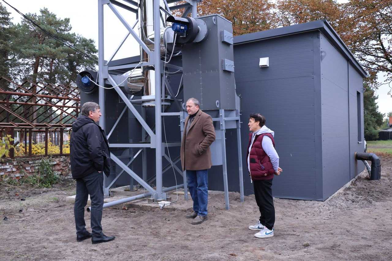 У Соснівці завершується будівництво твердопаливних котелень для ліцею та гімназій №7 і №14