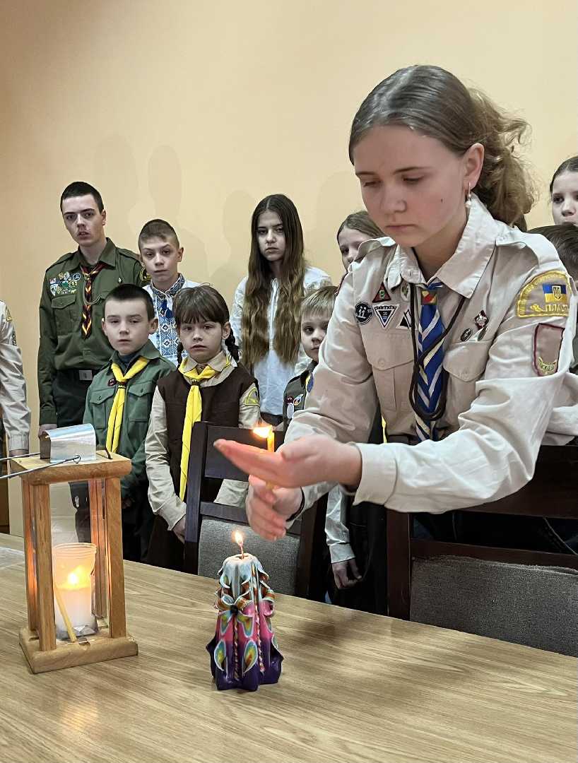 Вифлеємський вогонь вже у Шептицькому