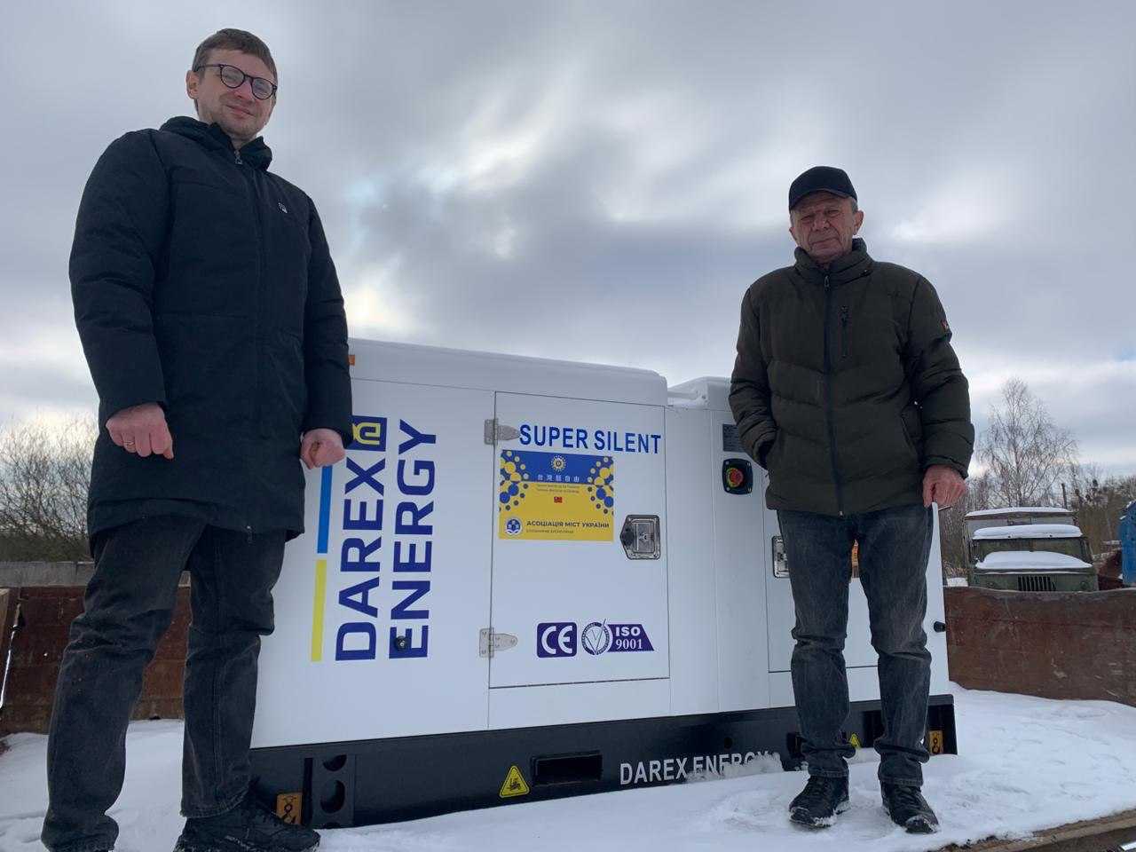 Наша громада отримала генератор для Соснівського водозабору