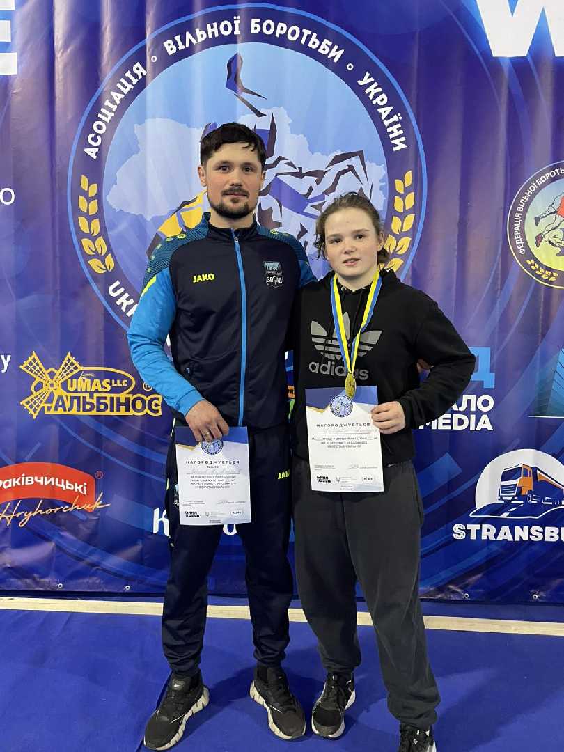 Анастасія Файзуліна — чемпіонка України з вільної боротьби!