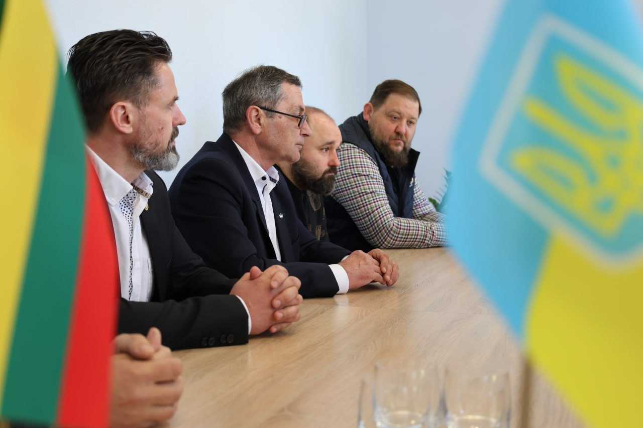 Литовські партнери завітали до Шептицького з офіційним візитом