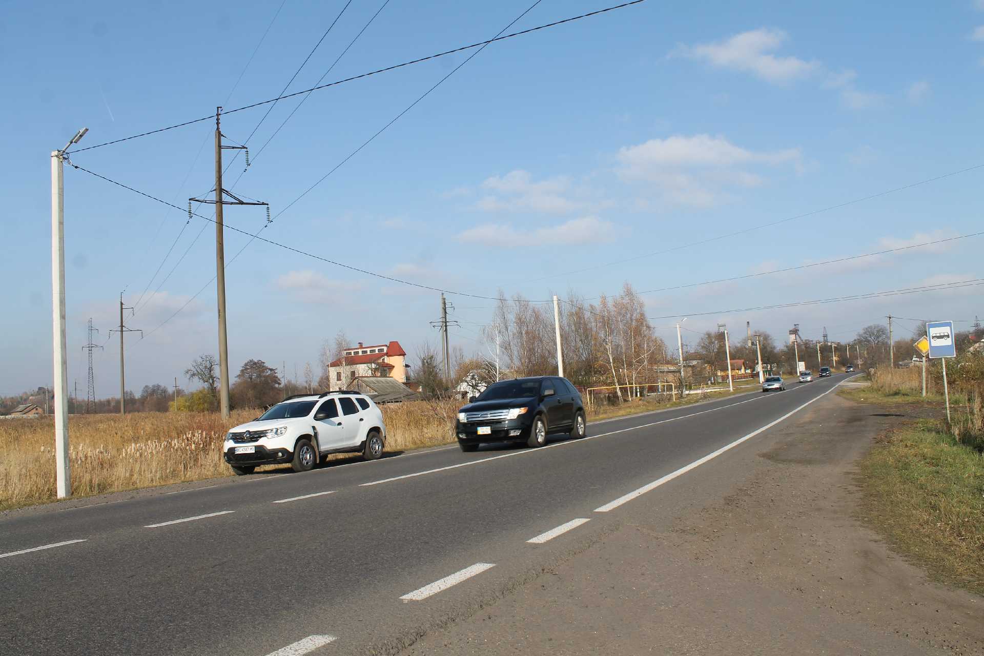 В Межиріччі оглягули новозбудовану мінію електропередач