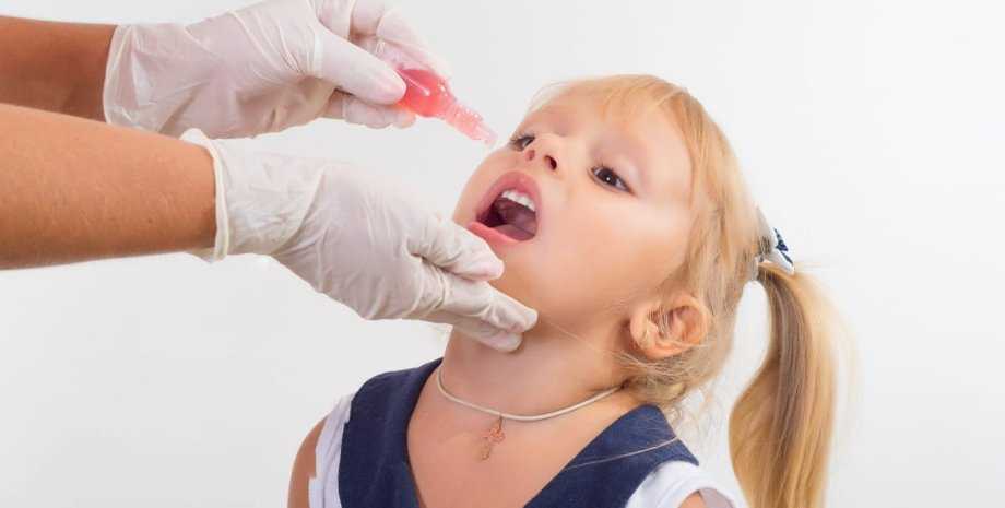 Вбережіть своїх дітей від поліомієліту!