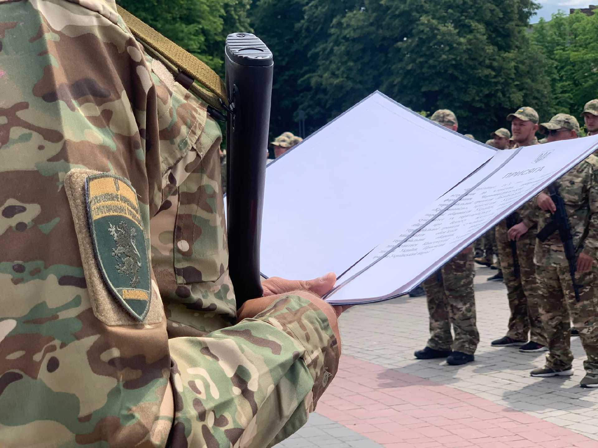 Червоноградські доброврльці урочисто склали присягу