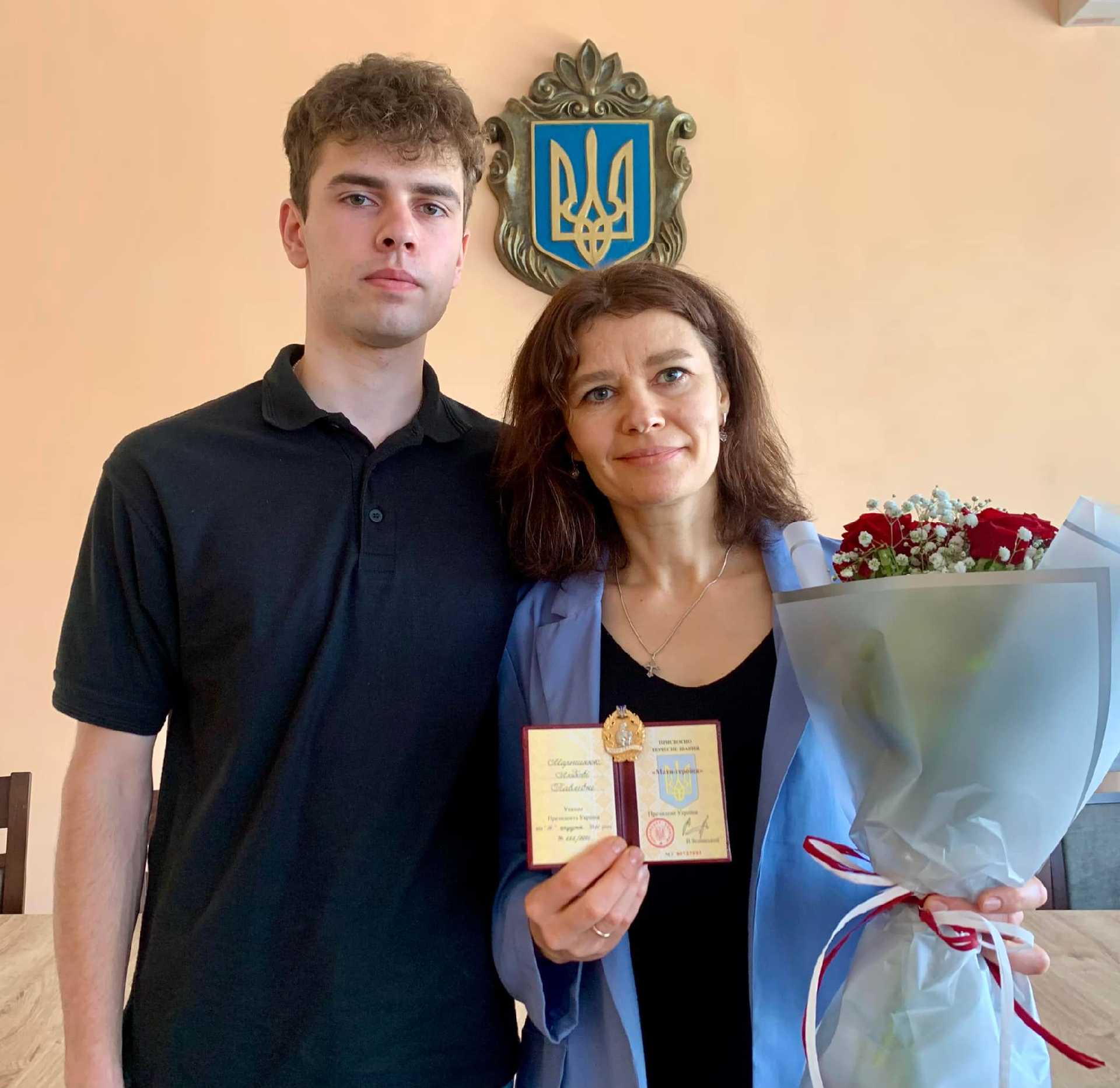 Червоноградці Любові Мартинюк присвоєно почесне звання «Мати-Героїня»