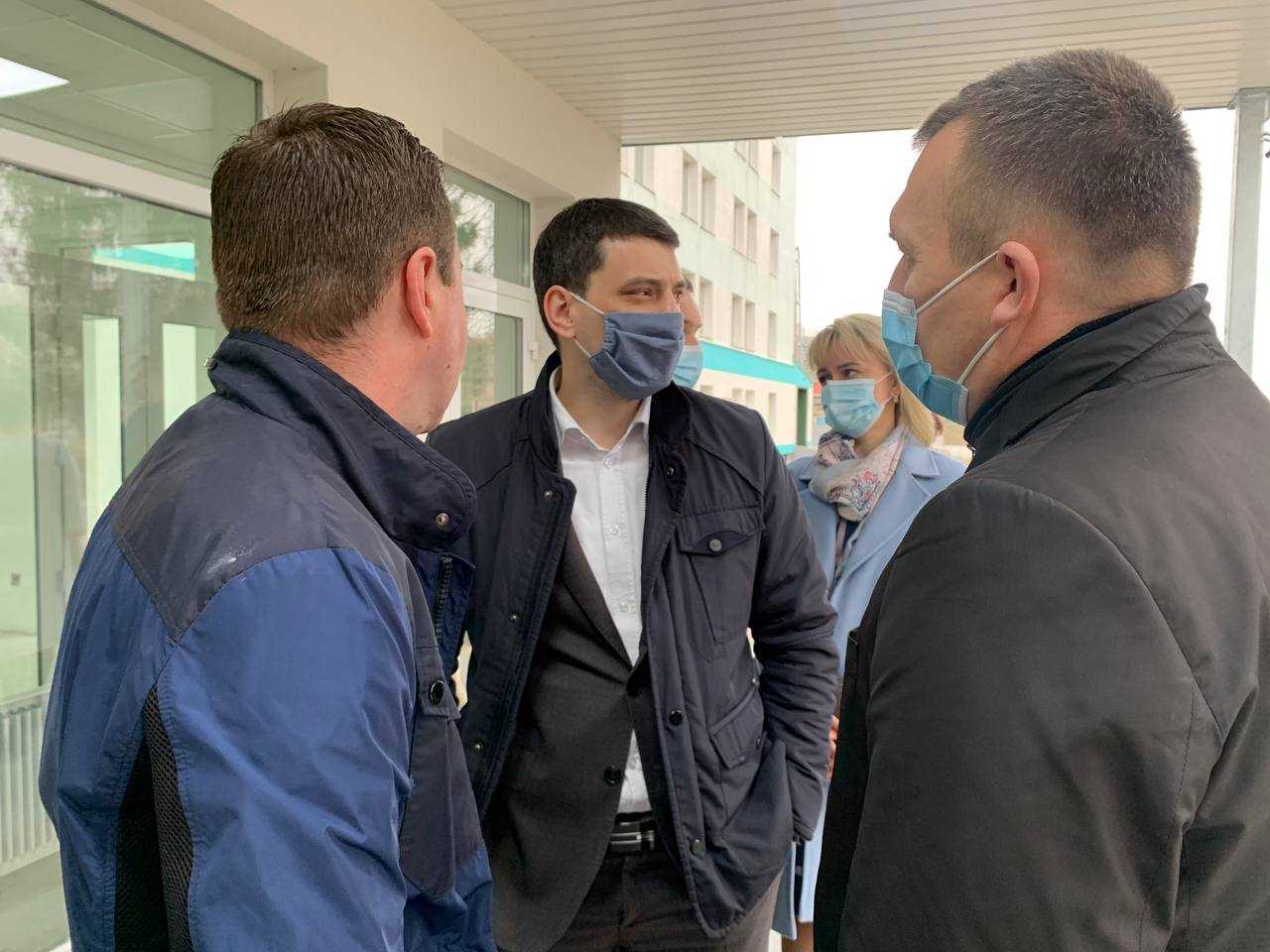 Перший заступник голови ЛОДА відвідав приймальне відділення ЧЦМЛ